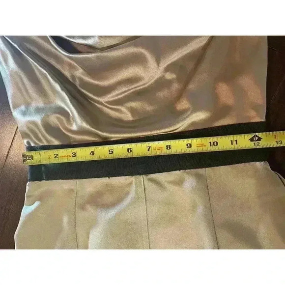 Dolce & Gabbana Off Shoulder Mini Dress 40 4 Small Silk Wool Cocktail Kardashian - Picture 7 of 12